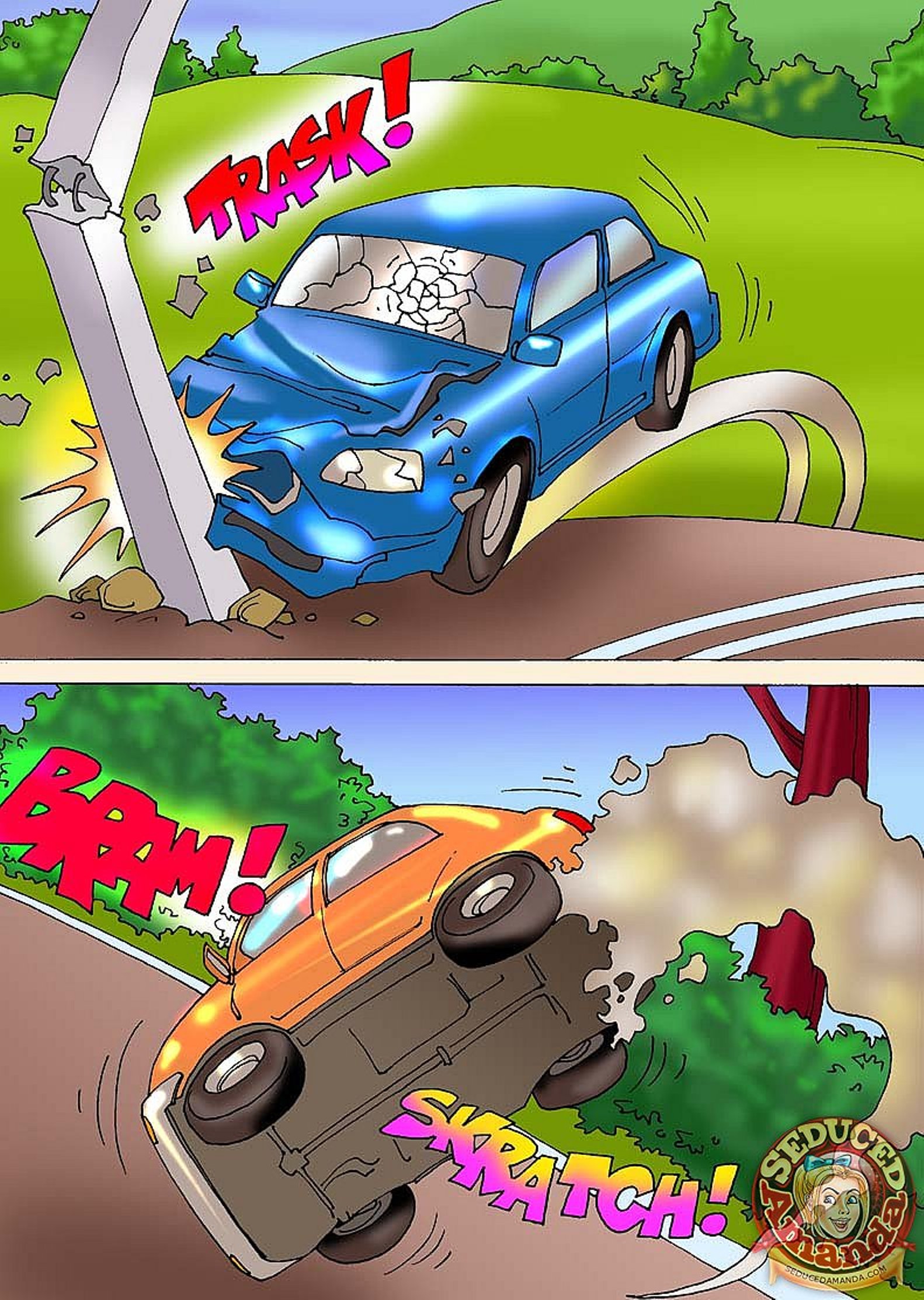 Seduced Amanda [Seduced Amanda] Grandpa and His New Ride – page 7