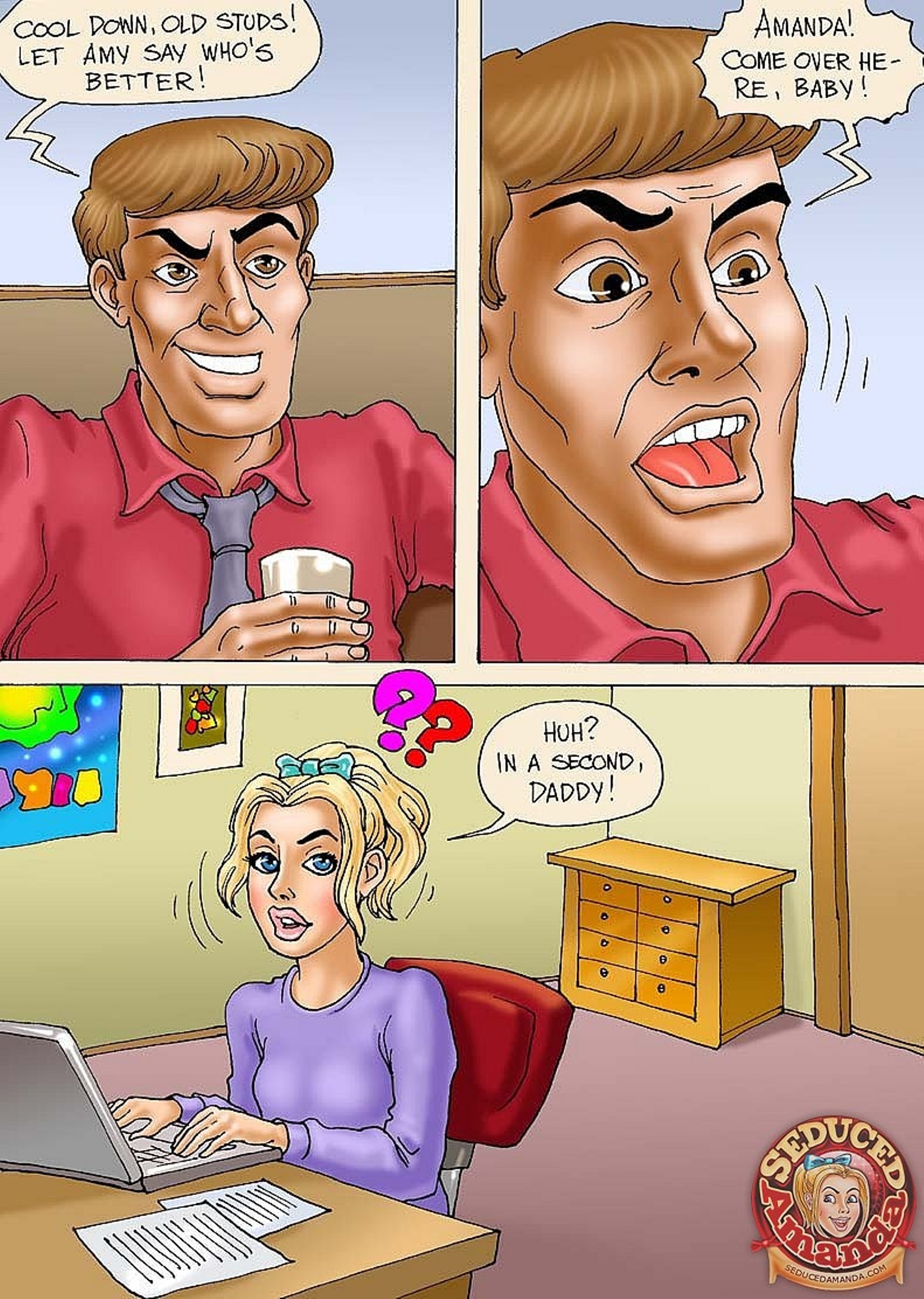Seduced Amanda [Seduced Amanda] A Serious Bet – page 5