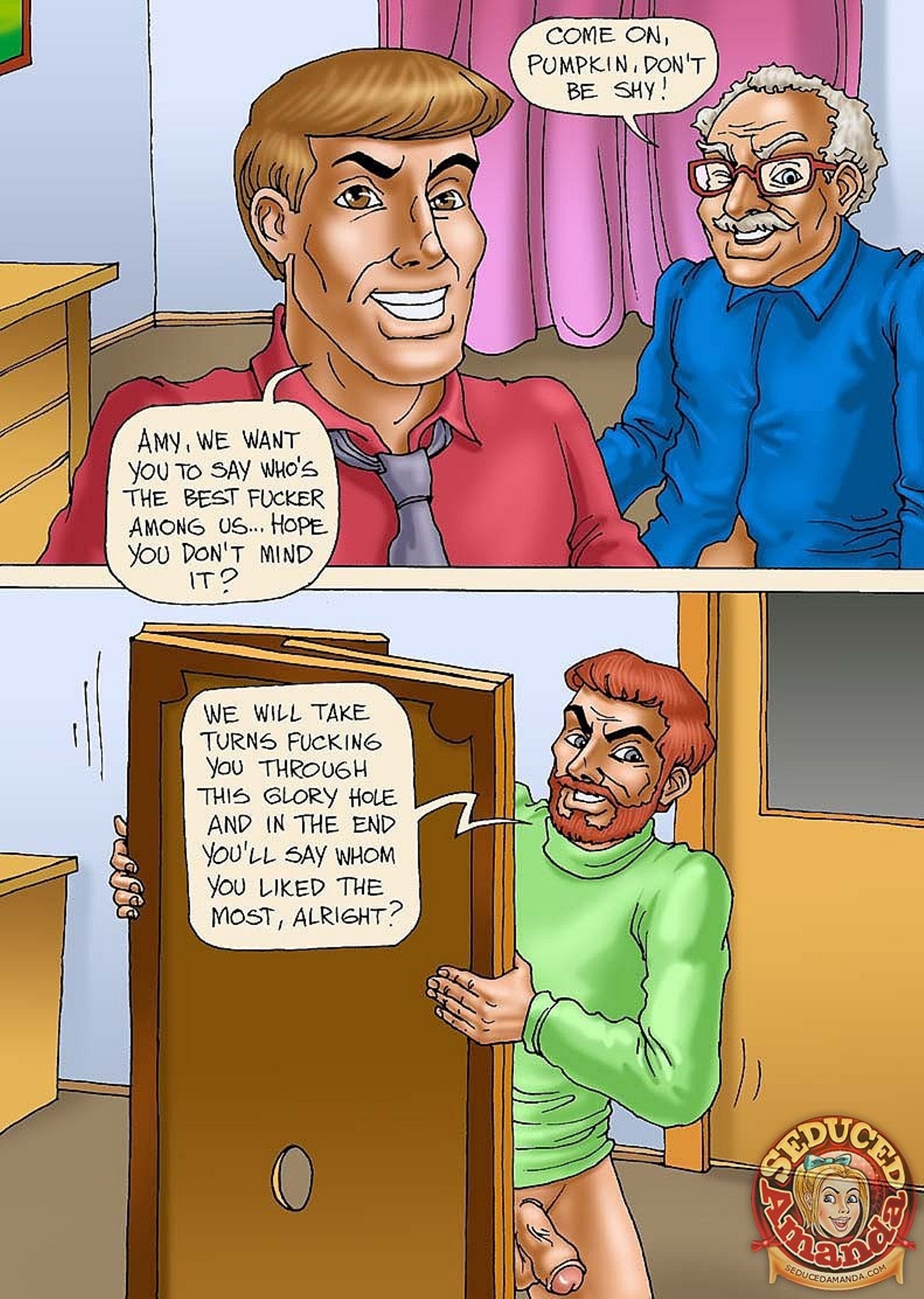 Seduced Amanda [Seduced Amanda] A Serious Bet – page 7