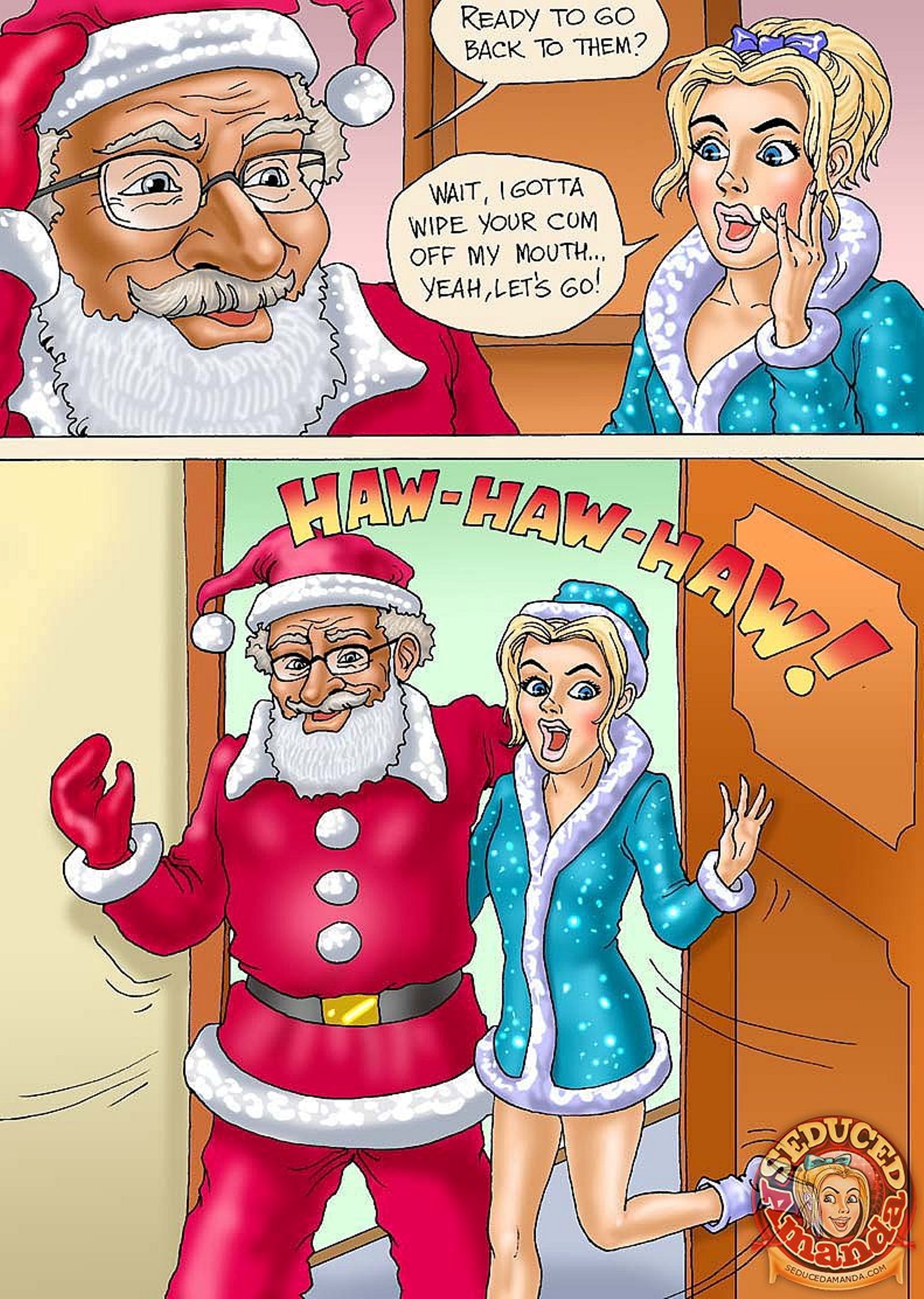 Seduced Amanda [Seduced Amanda] Christmas Turkey – page 15