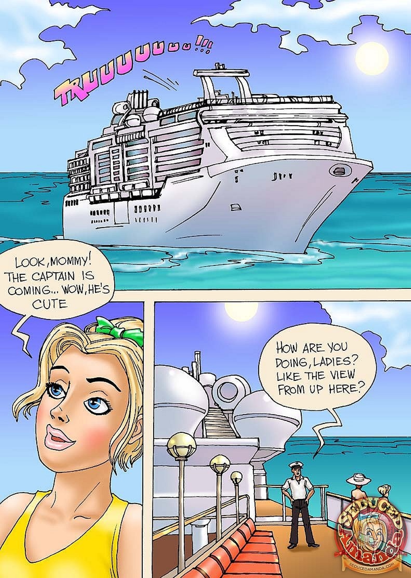 Seduced Amanda [Seduced Amanda] Going Crazy on a Cruise – page 2