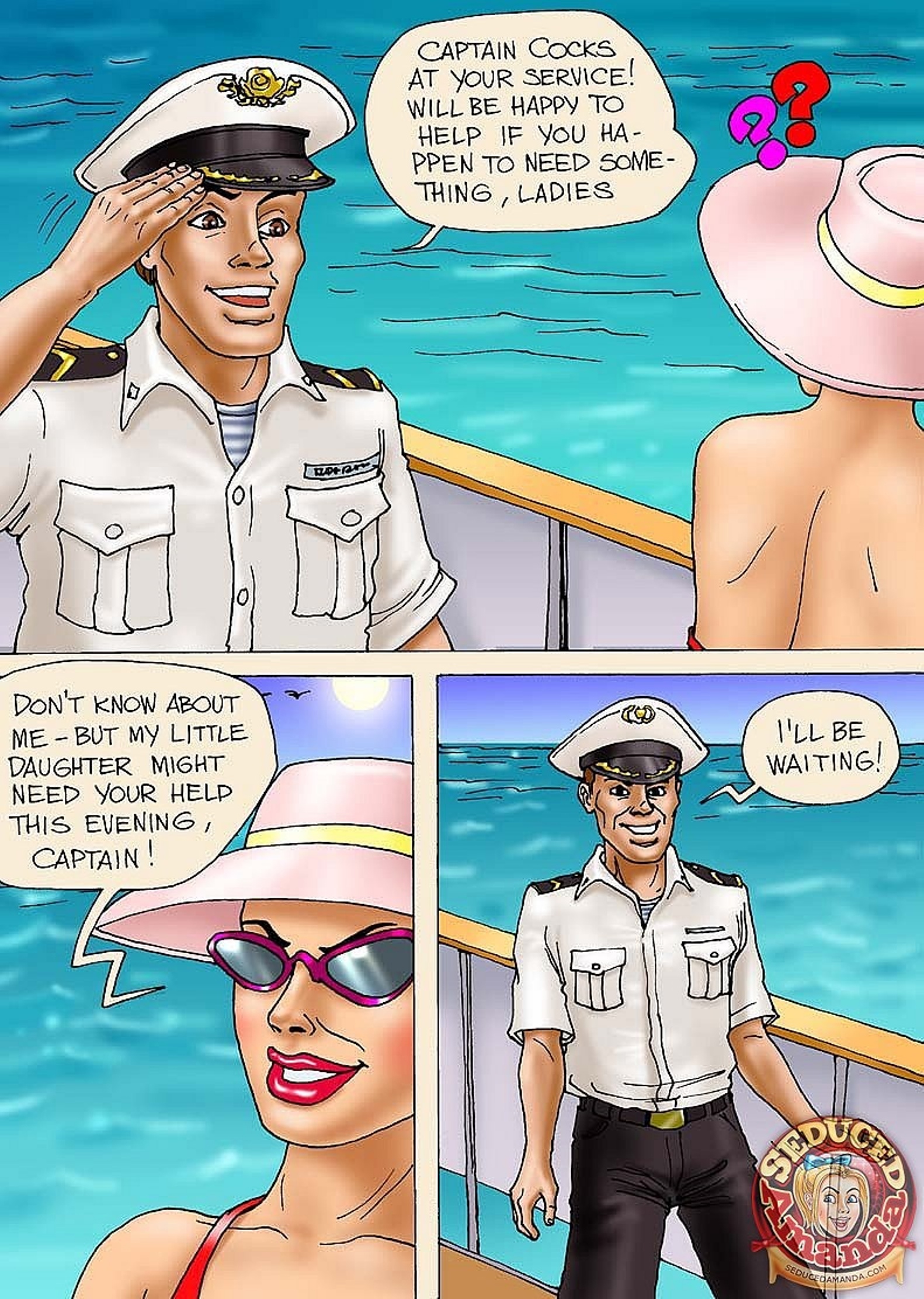 Seduced Amanda [Seduced Amanda] Going Crazy on a Cruise – page 3