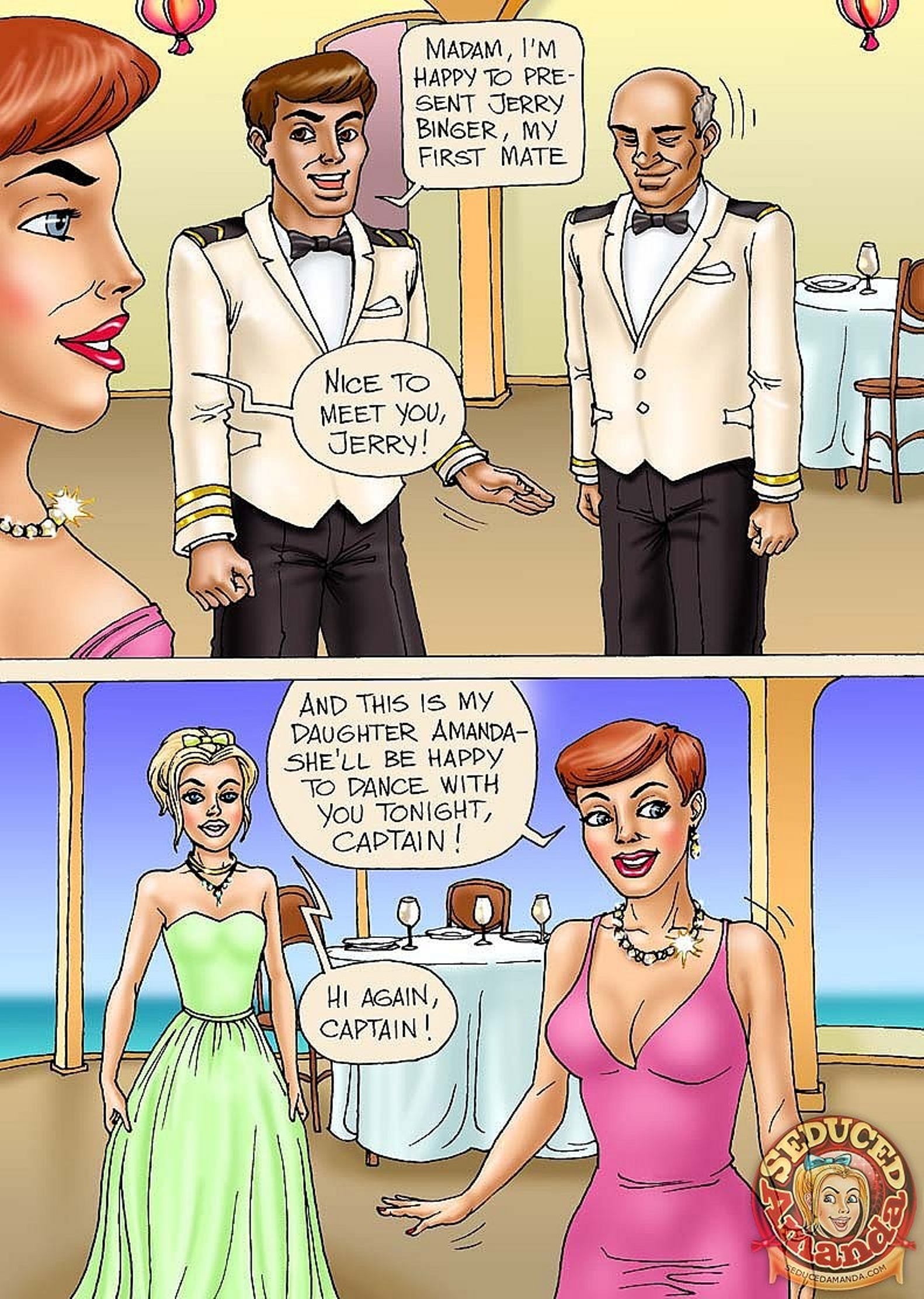 Seduced Amanda [Seduced Amanda] Going Crazy on a Cruise – page 4