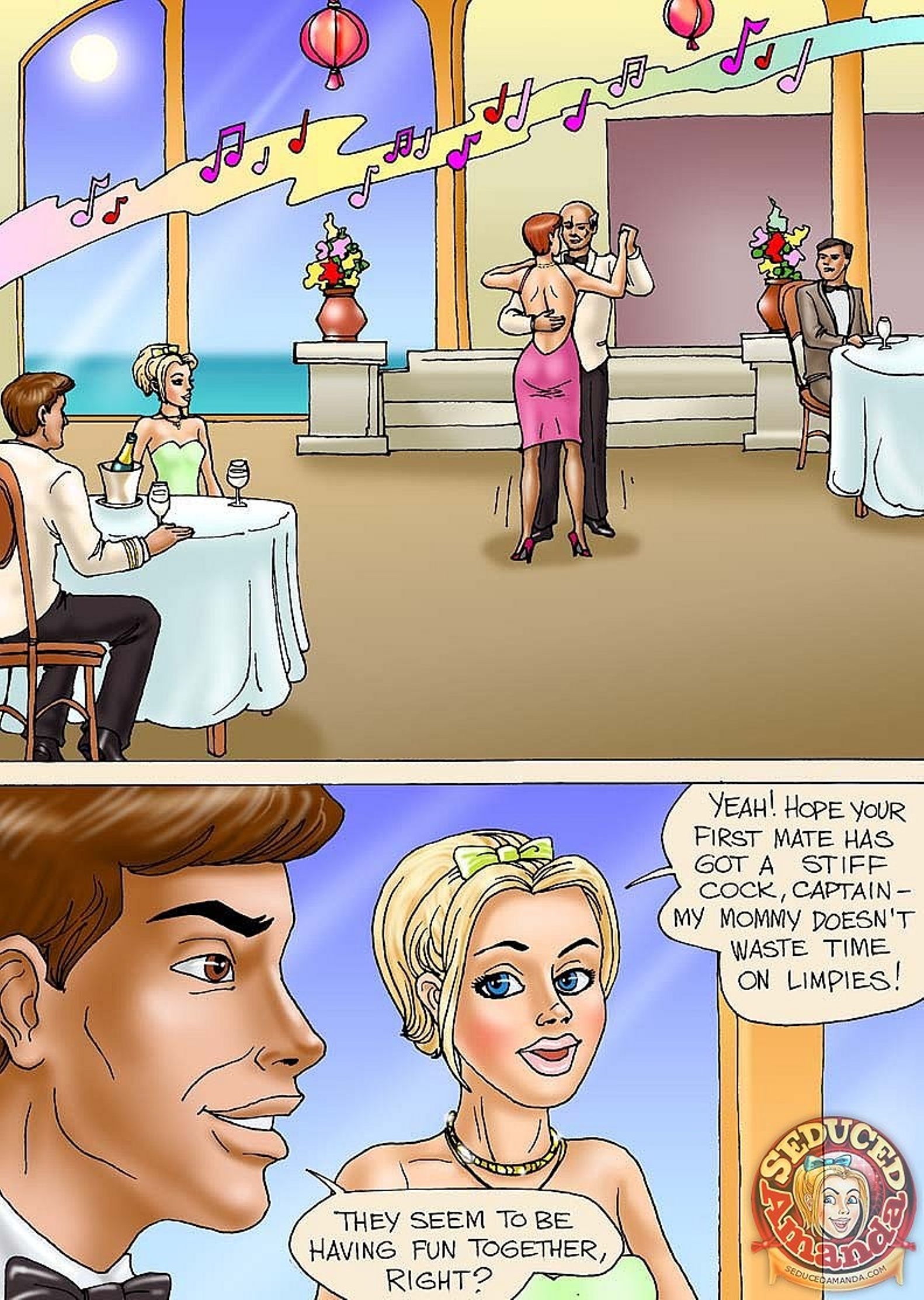 Seduced Amanda [Seduced Amanda] Going Crazy on a Cruise – page 5