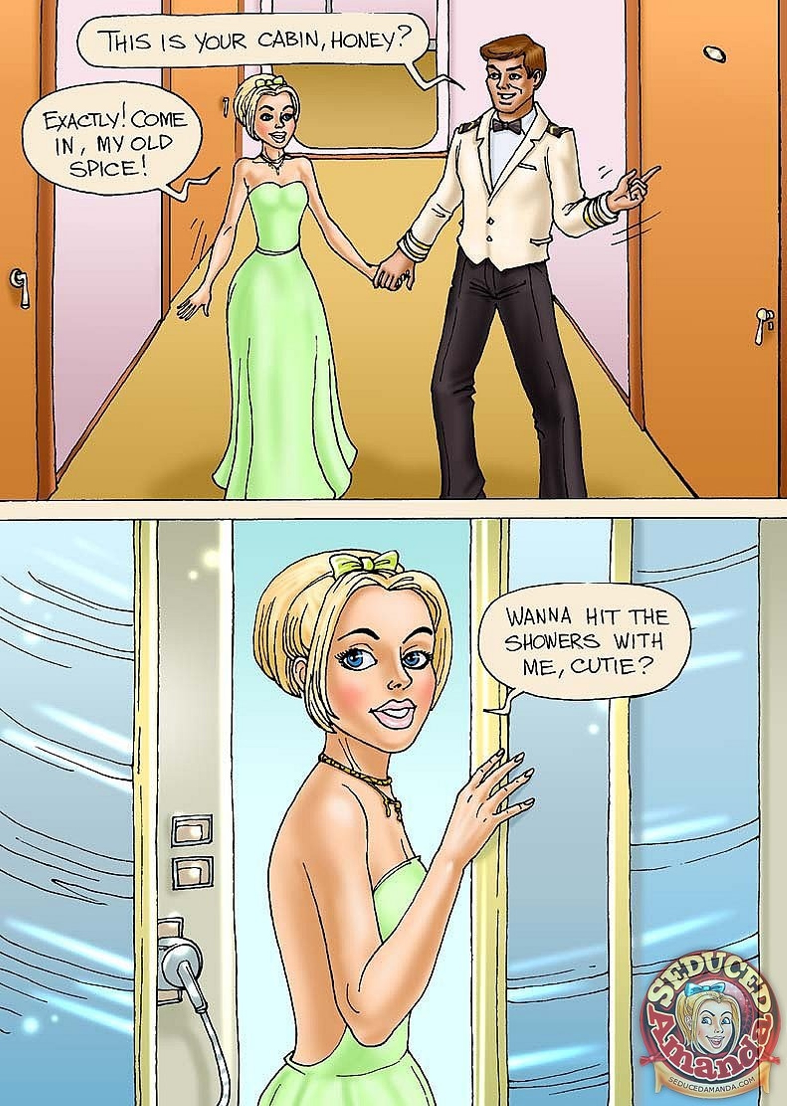 Seduced Amanda [Seduced Amanda] Going Crazy on a Cruise – page 6