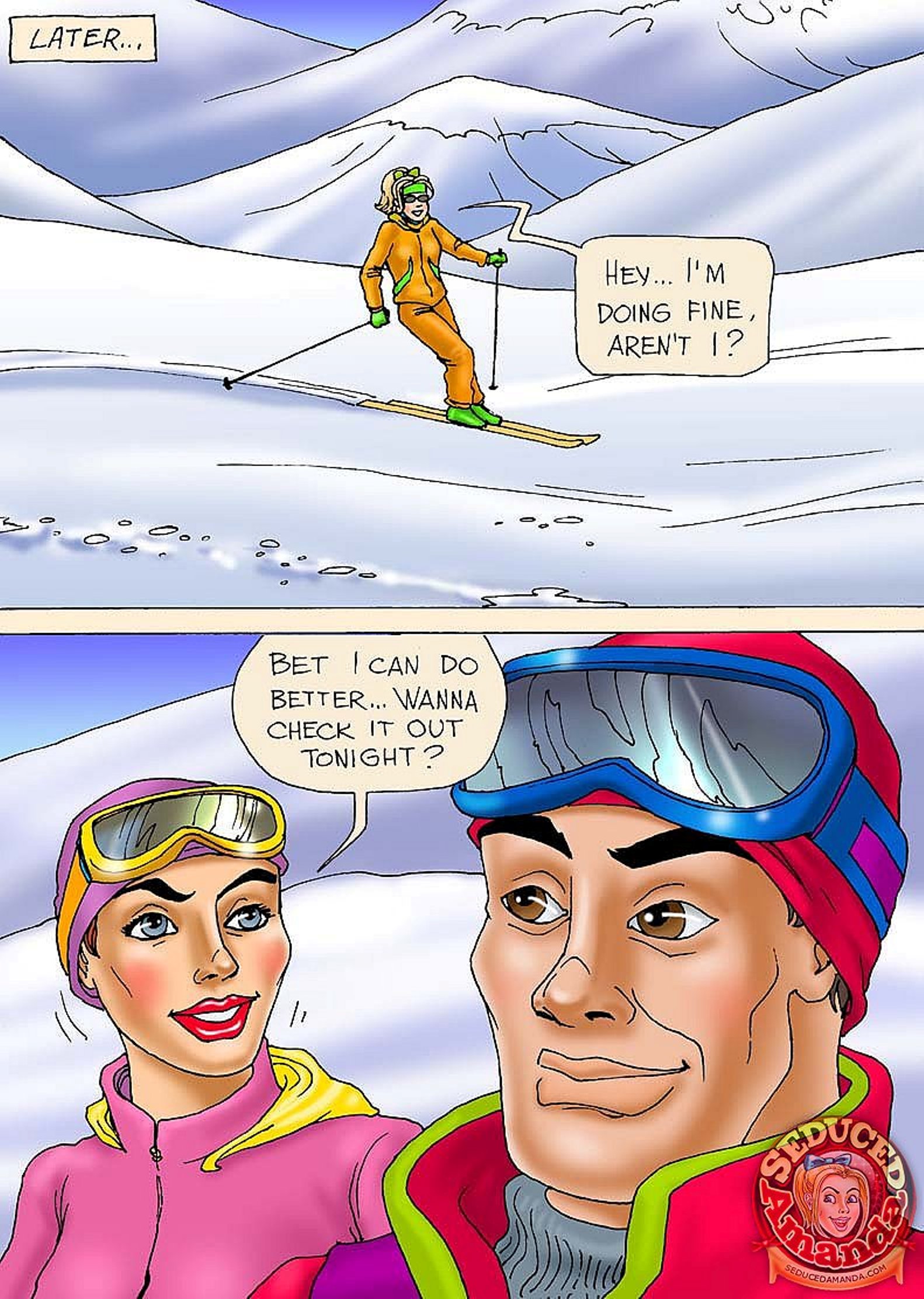 Seduced Amanda [Seduced Amanda] Sexy Skiing – page 5
