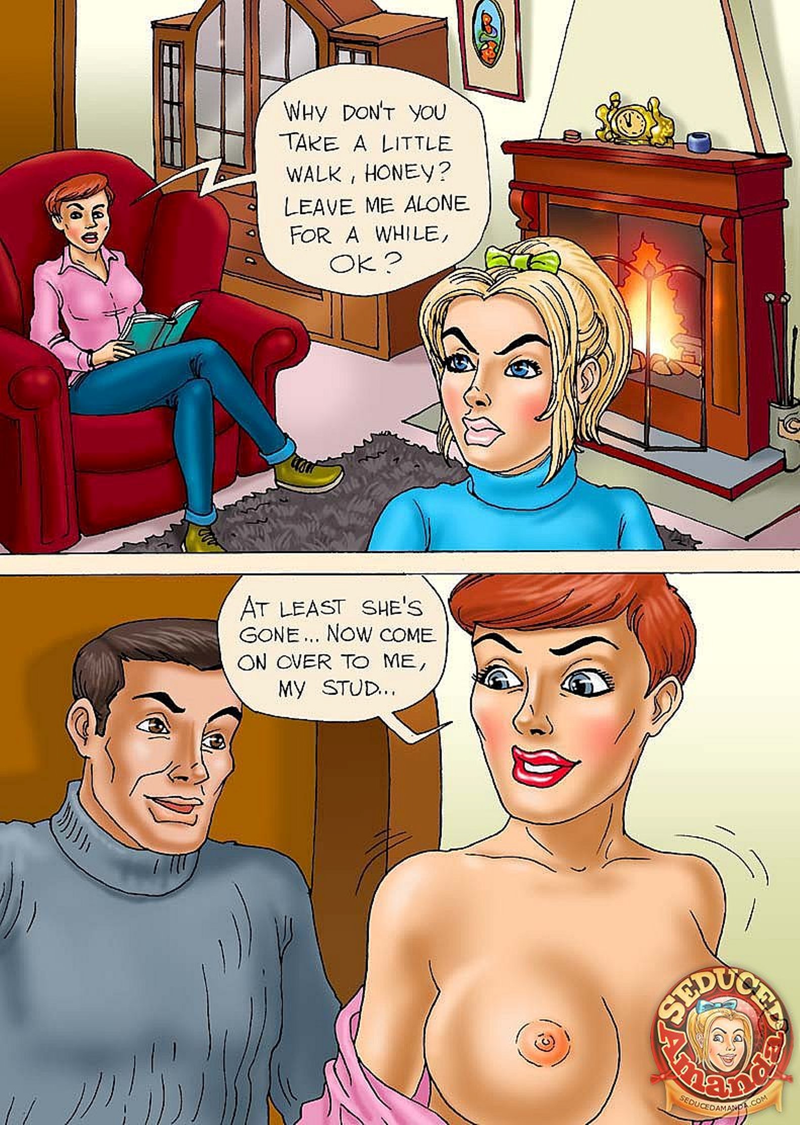 Seduced Amanda [Seduced Amanda] Sexy Skiing – page 6