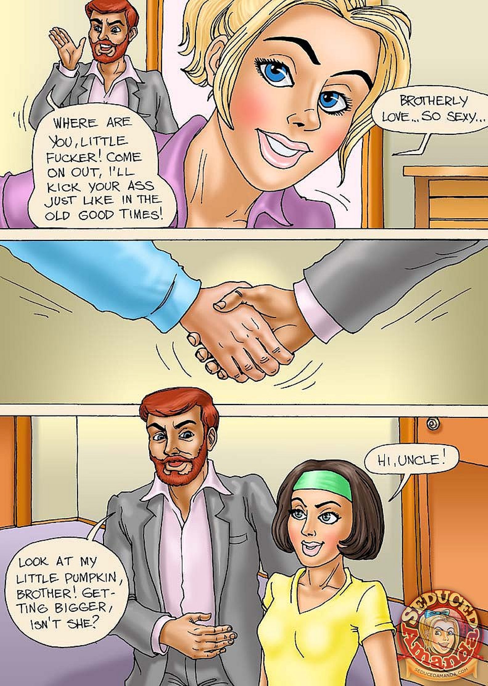 Seduced Amanda [Seduced Amanda] Beach Adventure – page 2