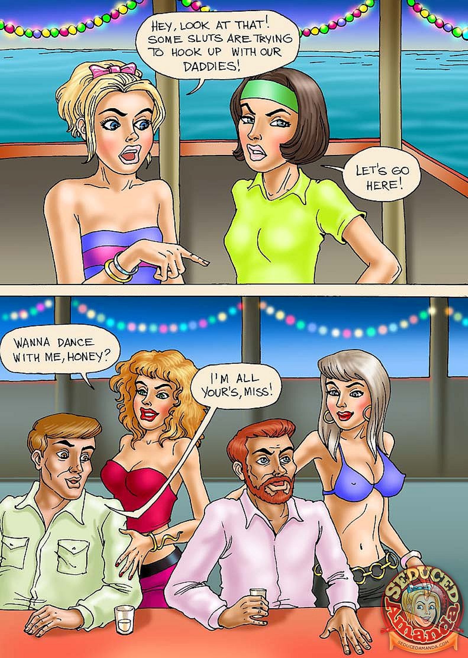 Seduced Amanda [Seduced Amanda] Beach Adventure – page 6