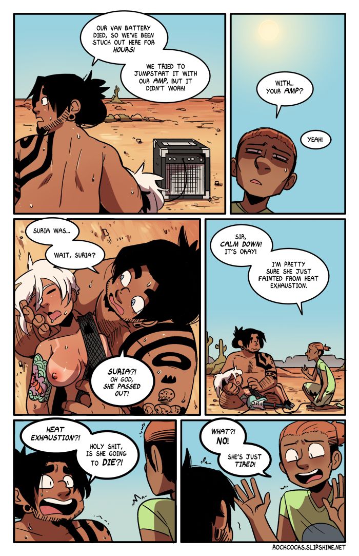The Rock Cocks [Leslie Brown] 7 . The Rocks Cocks - Chapter 7 [Leslie Brown] – page 16