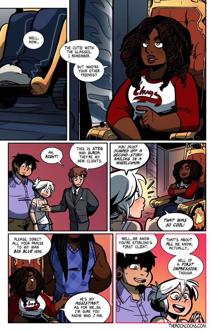 The Rock Cocks [Leslie Brown] 4 . The Rocks Cocks - Chapter 4 [Leslie Brown] – page 8