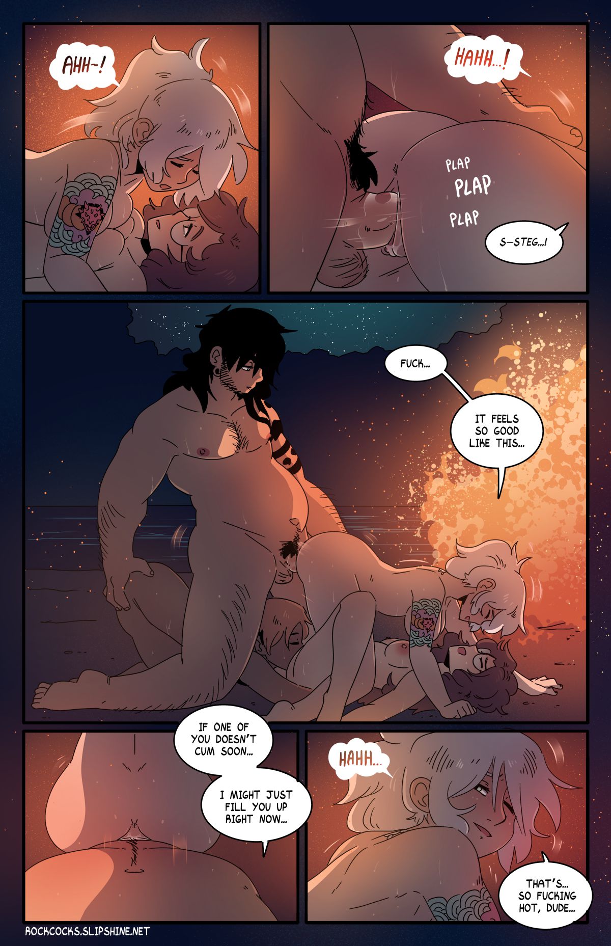 The Rock Cocks [Leslie Brown] 15 . The Rocks Cocks - Chapter 15 [Leslie Brown] – page 111