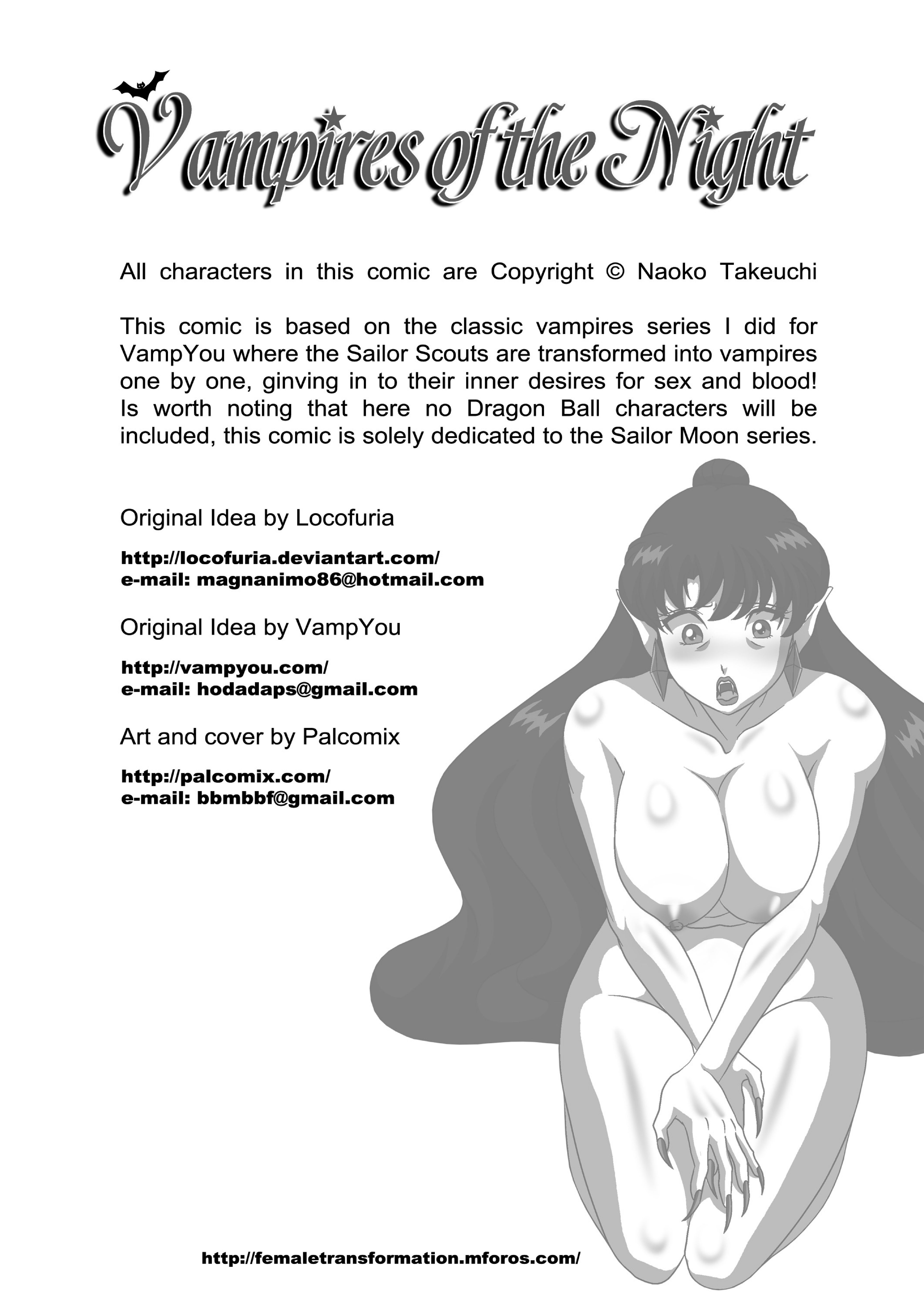 Vampires Of The Night (Sailor Moon) [Palcomix] 7 . Vampires Of The Night - Chapter 7 (Sailor Moon) [Palcomix] – page 2