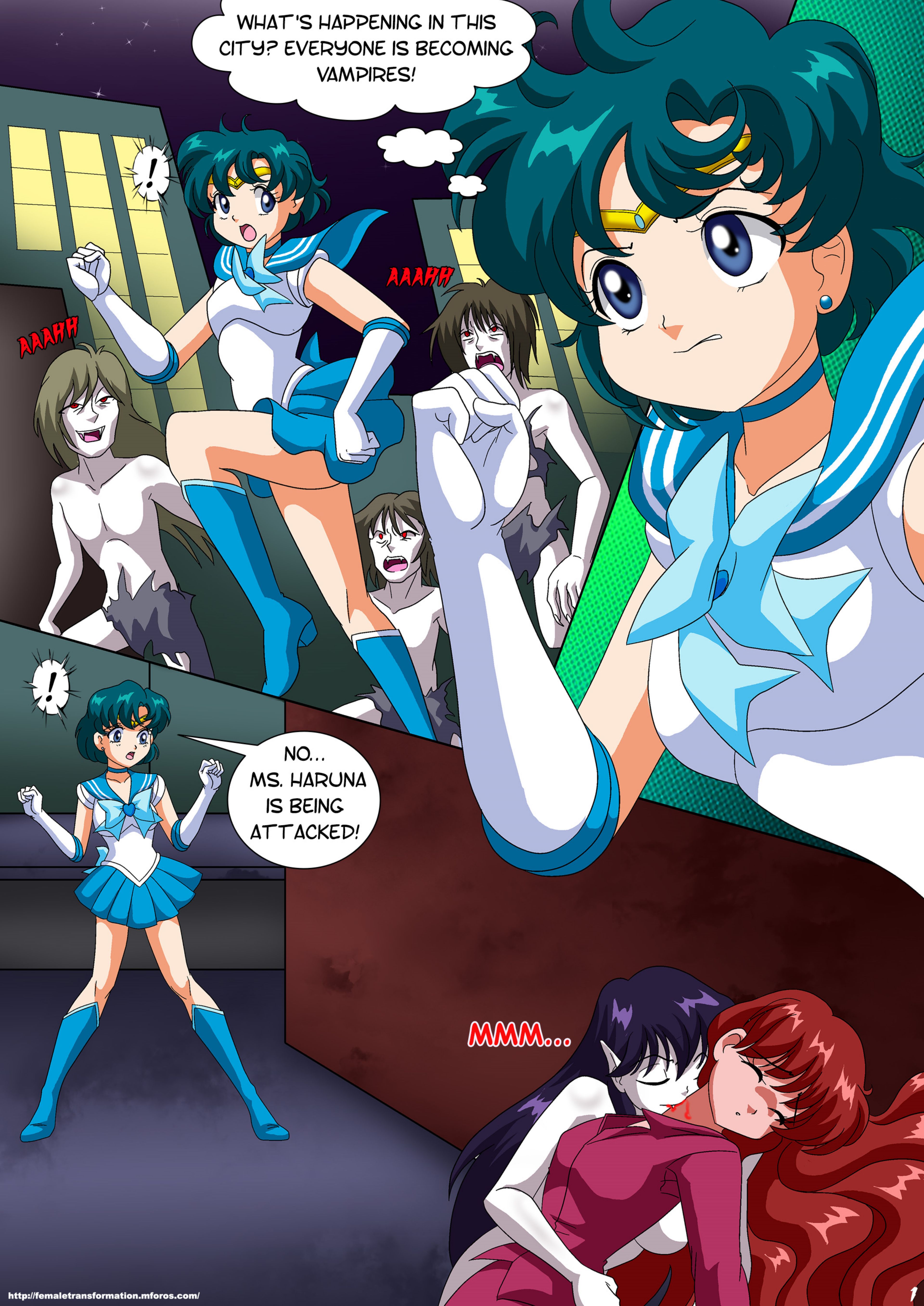 Vampires Of The Night (Sailor Moon) [Palcomix] 5 . Vampires Of The Night - Chapter 5 (Sailor Moon) [Palcomix] – page 2