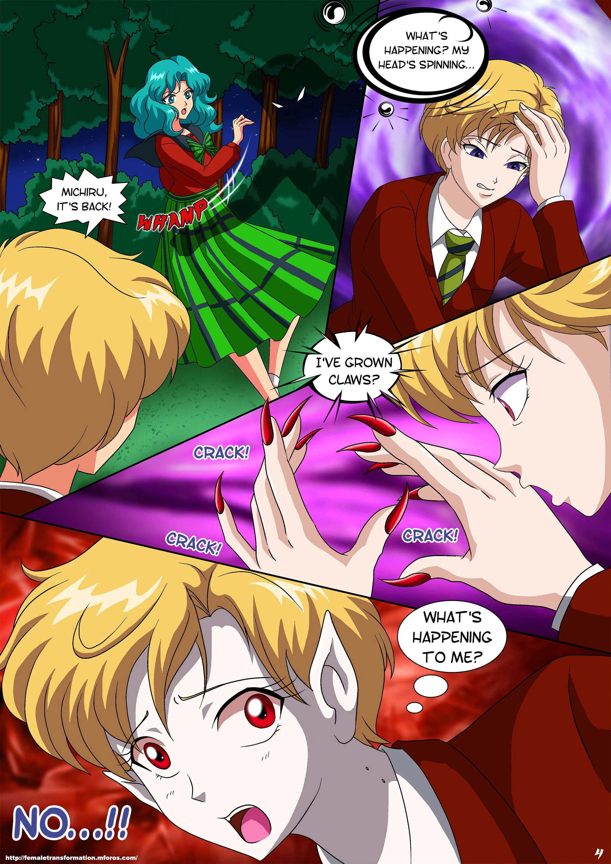 Vampires Of The Night (Sailor Moon) [Palcomix] 6 . Vampires Of The Night - Chapter 6 (Sailor Moon) [Palcomix] – page 5