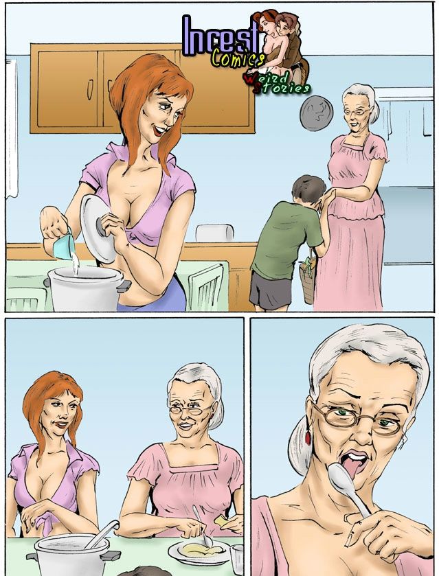 Weird Stories [IncestComics.ws] Grandma's Love – page 14