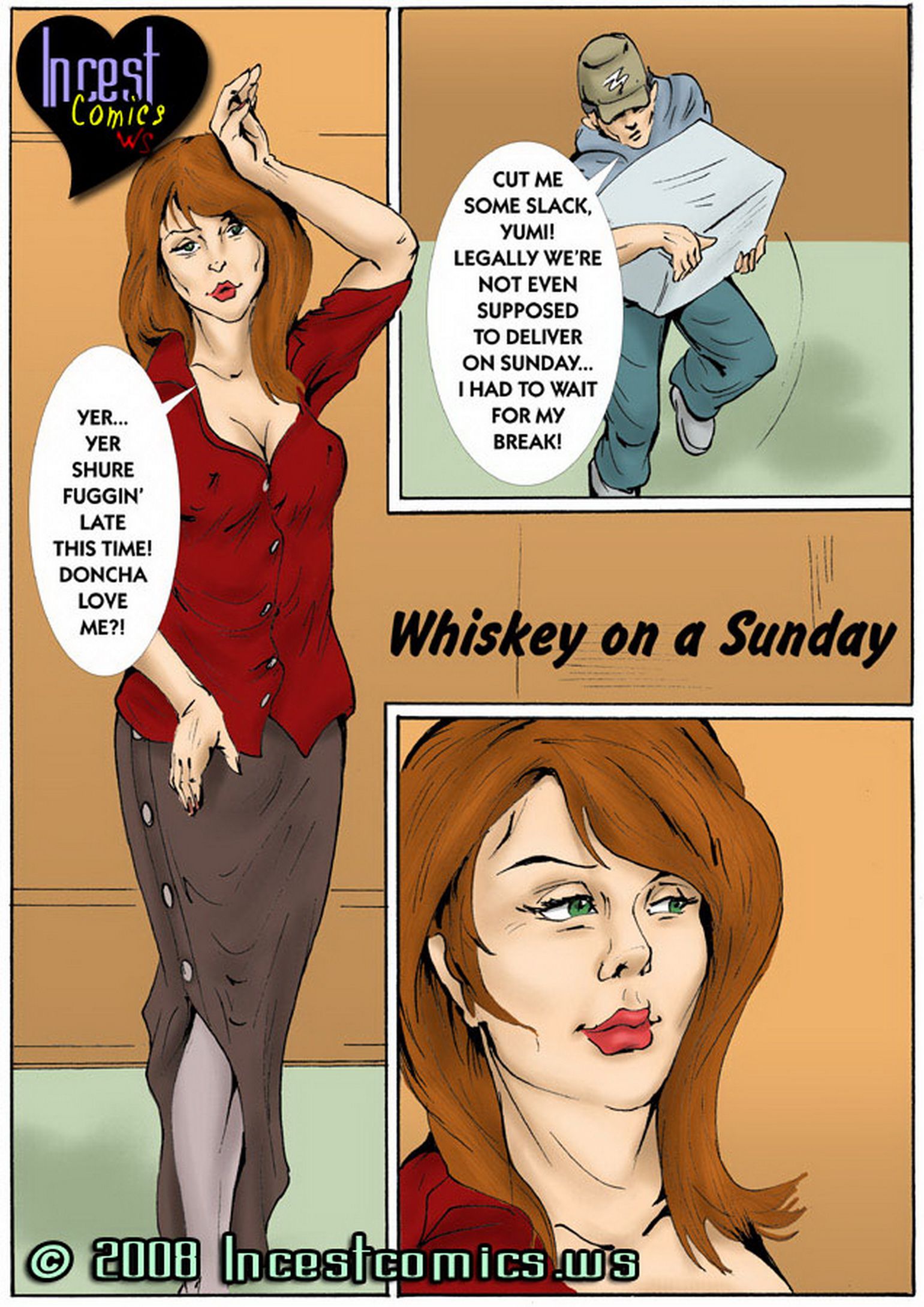 Weird Stories [IncestComics.ws] Dear Drunk Sister – page 3