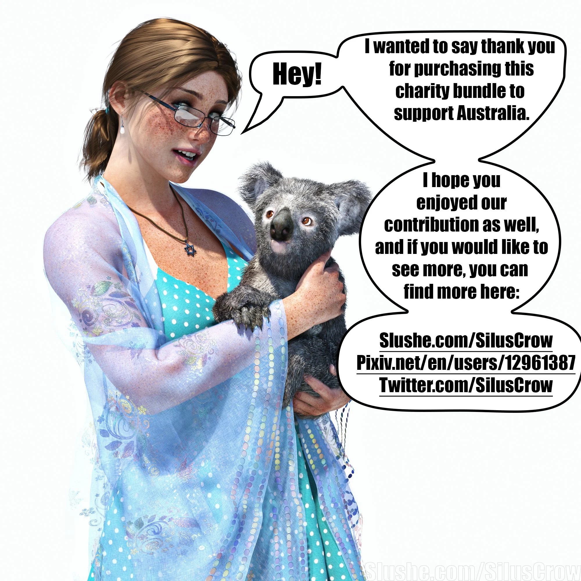 Australian Bushfire Charity Bundle [Affect3D] SilusCrow – page 17