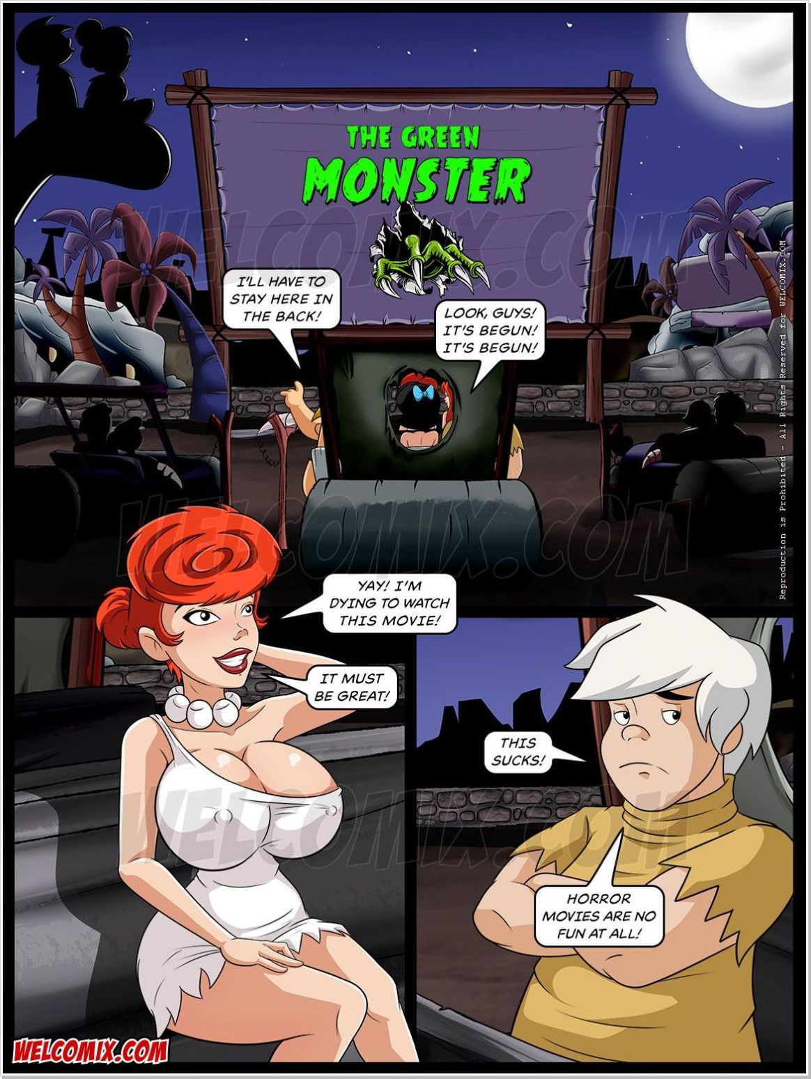 Dinner Wife Swap (The Flintstones) [WC | TF] 5 . The Flintstones - Chapter 5 (The Flintstones) [Croc] – page 3