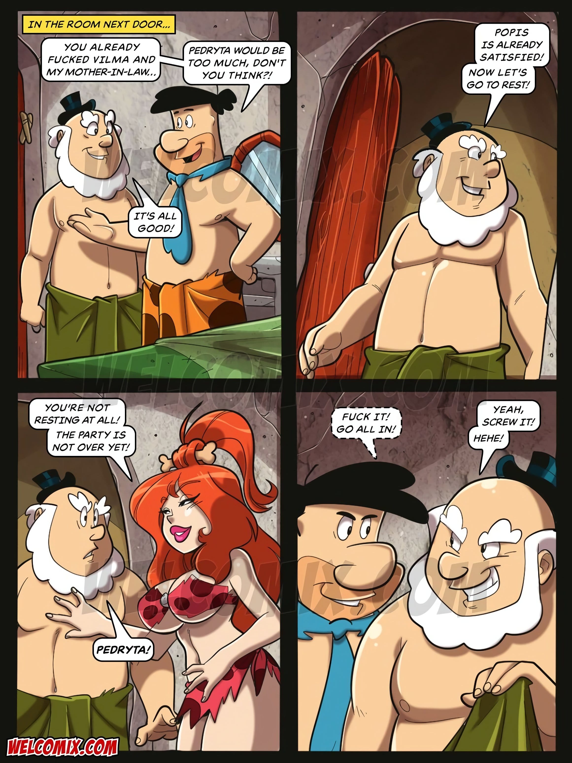 Dinner Wife Swap (The Flintstones) [WC | TF] 18 . The Flintstones - Chapter 18 (The Flintstones) [WC - TF] – page 6