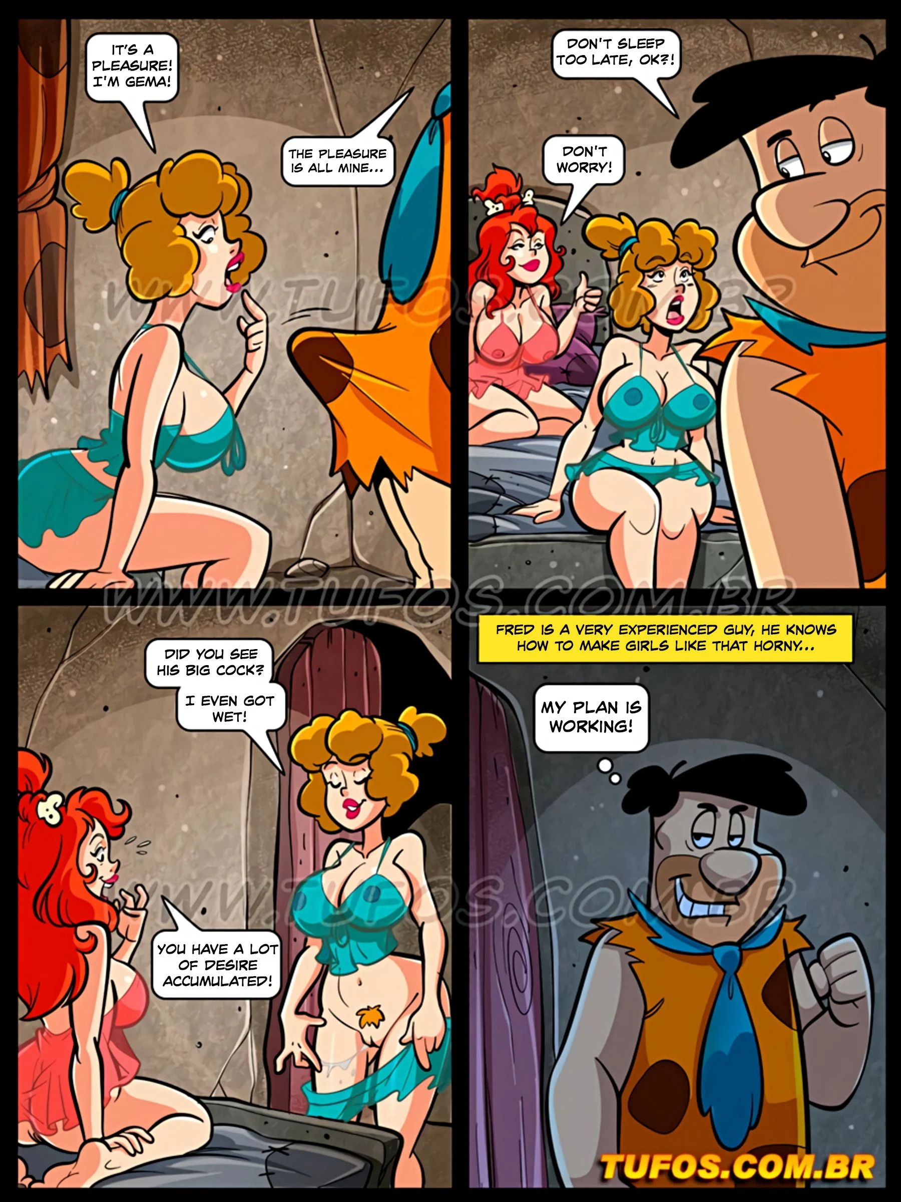 Dinner Wife Swap (The Flintstones) [WC | TF] 14 . The Flintstones - Chapter 14 (The Flintstones) [WC | TF] – page 5
