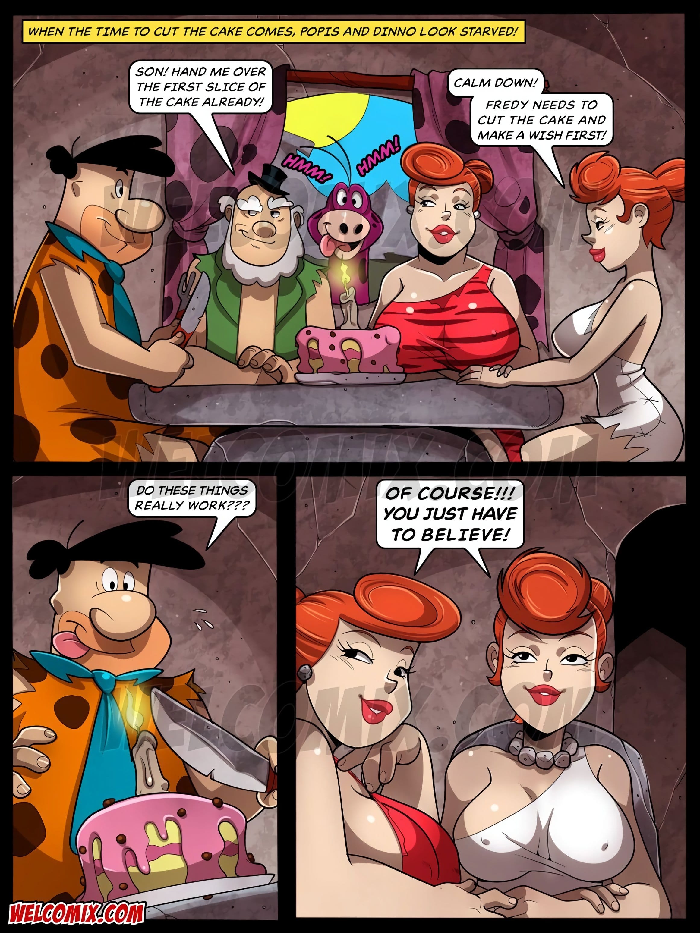 Dinner Wife Swap (The Flintstones) [WC | TF] 17 . The Flintstones - Chapter 17 (The Flintstones) [WC - TF] – page 3