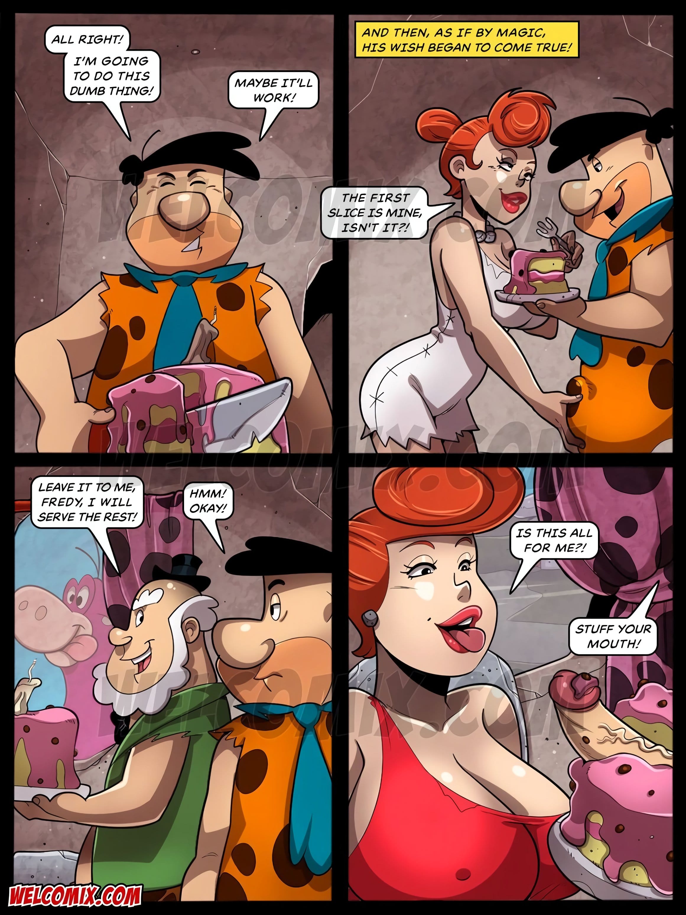 Dinner Wife Swap (The Flintstones) [WC | TF] 17 . The Flintstones - Chapter 17 (The Flintstones) [WC - TF] – page 4