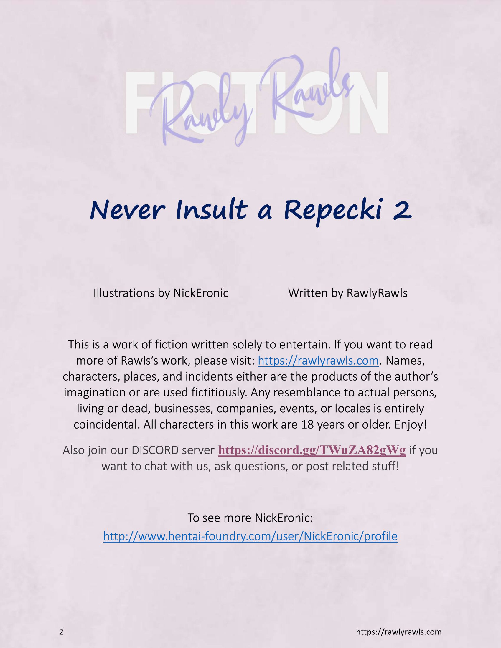 Never Insult a Repecki [Nick Eronic] 2 . Never Insult a Repecki - Chapter 2 [Nick Eronic] – page 2