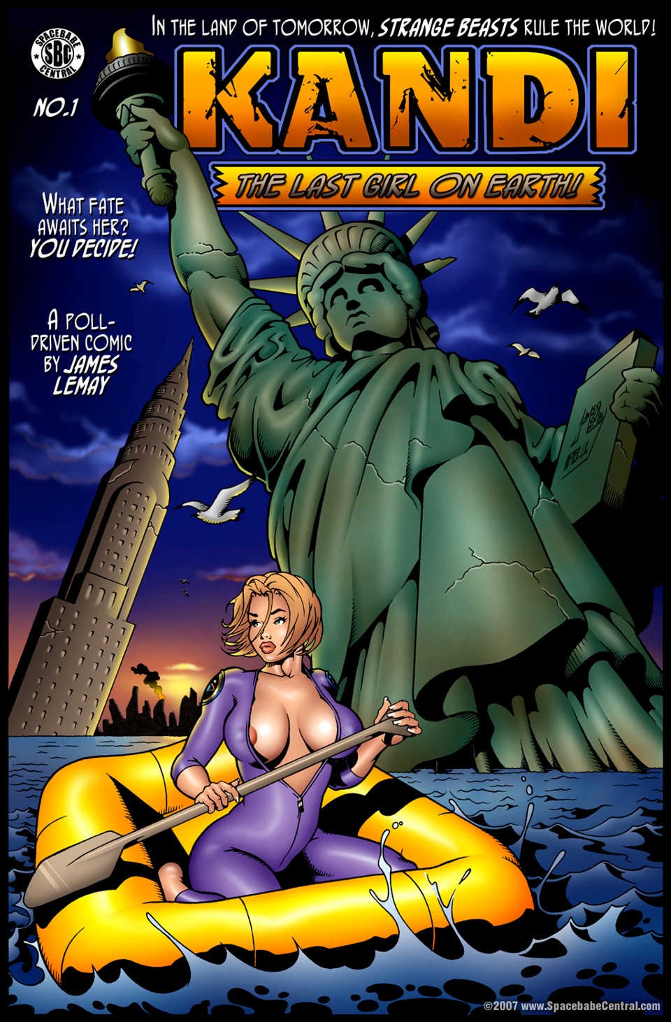 Kandi – The Last Girl On Earth! [James Lemay] 1 . Kandi - The Last Girl On Earth! - Chapter 1 [James Lemay] – page 1