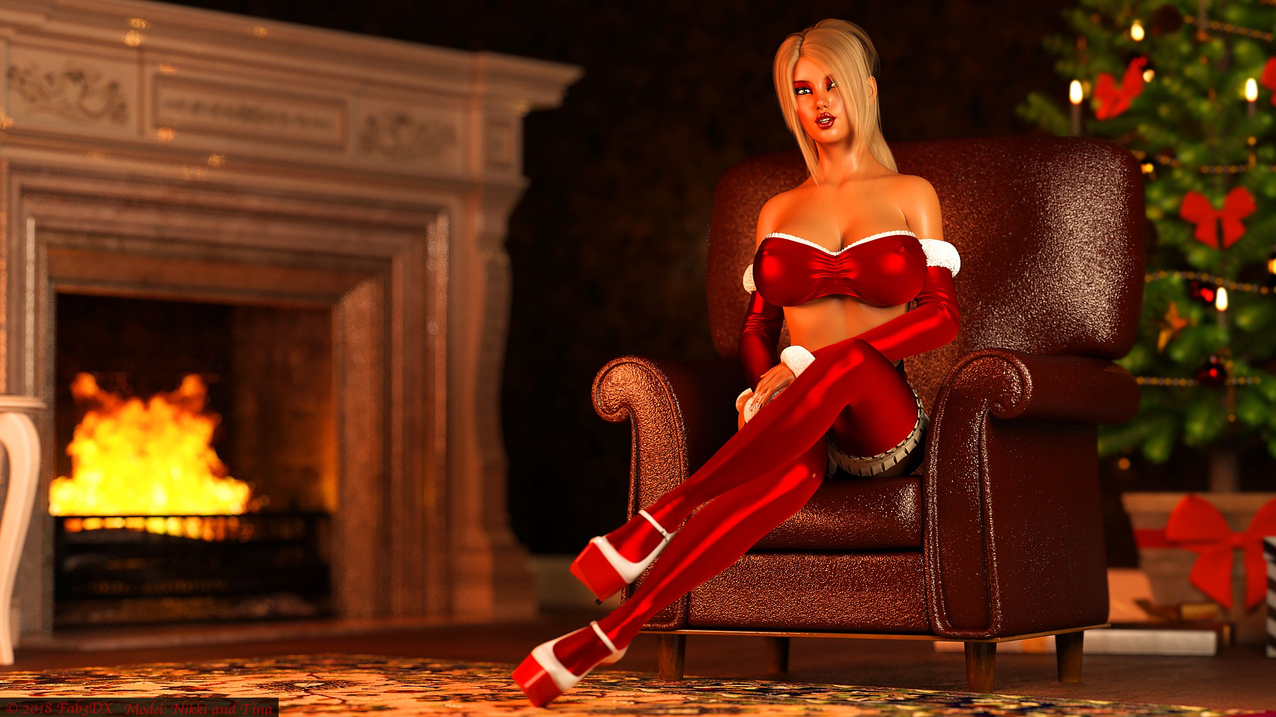 Christmas Charity Sets [Affect3D] 2018.5.2 . Tiny Tina's Big Christmas Wish - Textless [Fab3DX , Raptor4D4] – page 3