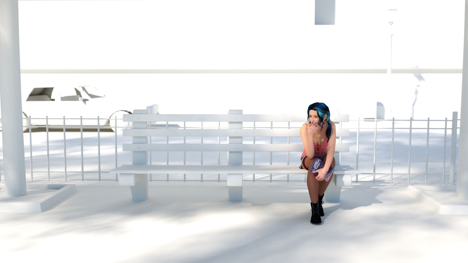 Christmas Charity Sets [Affect3D] 2017.3 . The Bench [Cyprine] – page 3