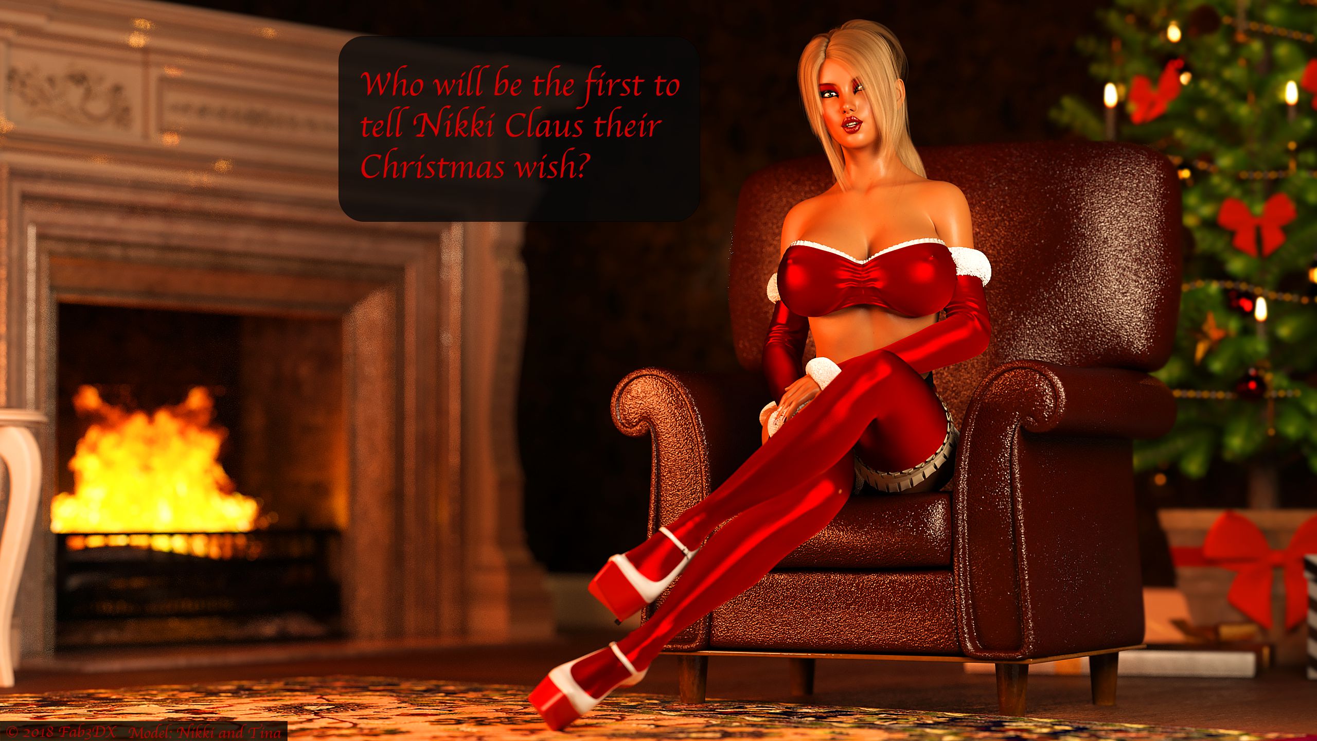 Christmas Charity Sets [Affect3D] 2018.5.1 . Tiny Tina's Big Christmas Wish - Text [Fab3DX , Raptor4D4] – page 3