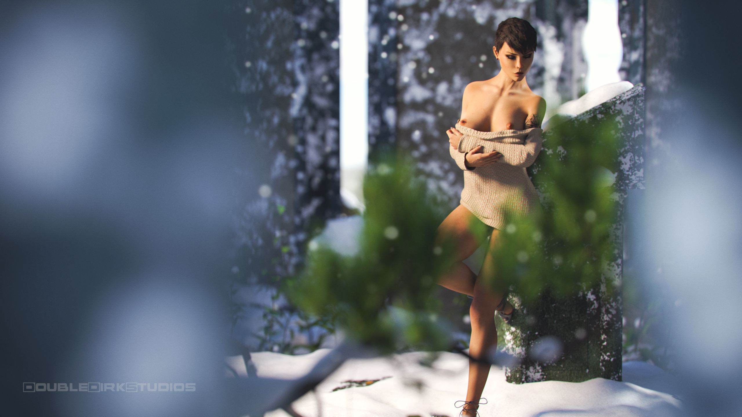 Christmas Charity Sets [Affect3D] 2017.11 . Christmas Wallpapers [DoubleDirkStudios] – page 3