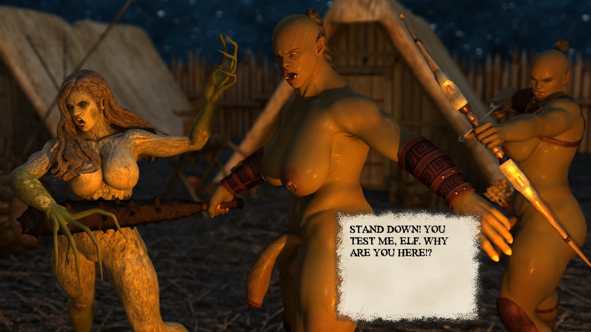 Broken [SquarePeg3D] 1 . Broken - Chapter 1 - Dialog [SquarePeg3D] – page 20