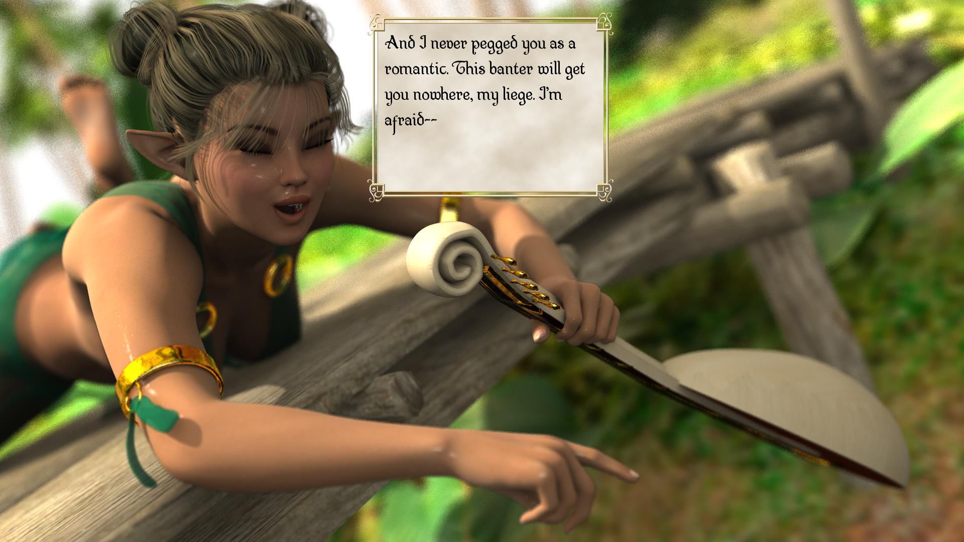 Broken [SquarePeg3D] 1 . Broken - Chapter 1 - Dialog [SquarePeg3D] – page 38