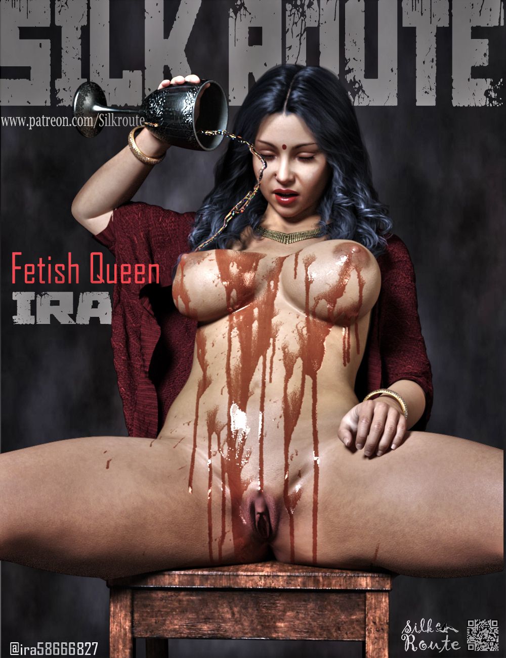 Artworks [Ira Raman | Silk Route] Fetish-Queen – page 5