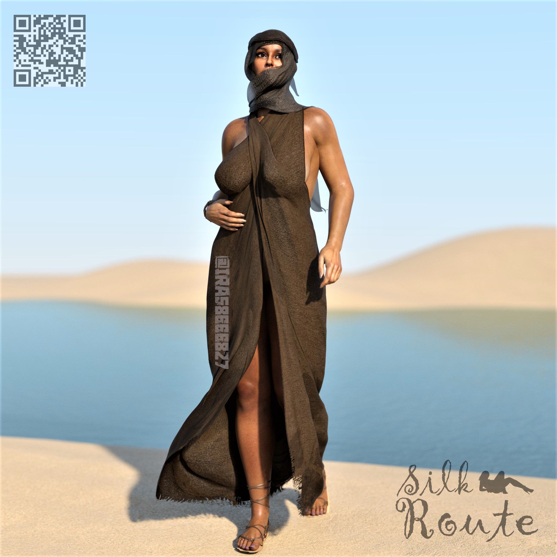 Artworks [Ira Raman | Silk Route] Desert Queen – page 1