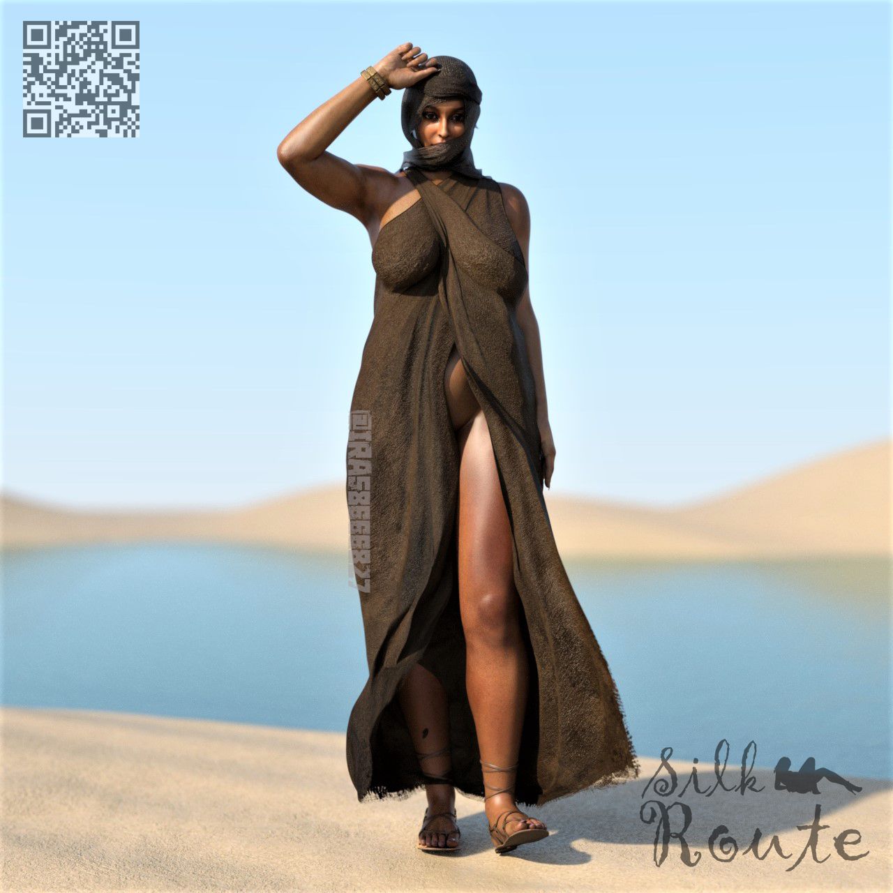 Artworks [Ira Raman | Silk Route] Desert Queen – page 3