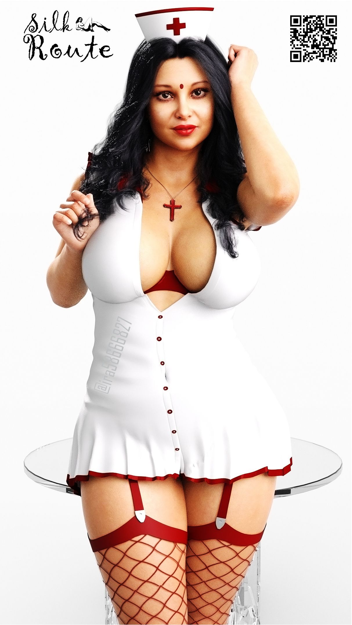 Artworks [Ira Raman | Silk Route] Naughty Nurse – page 1