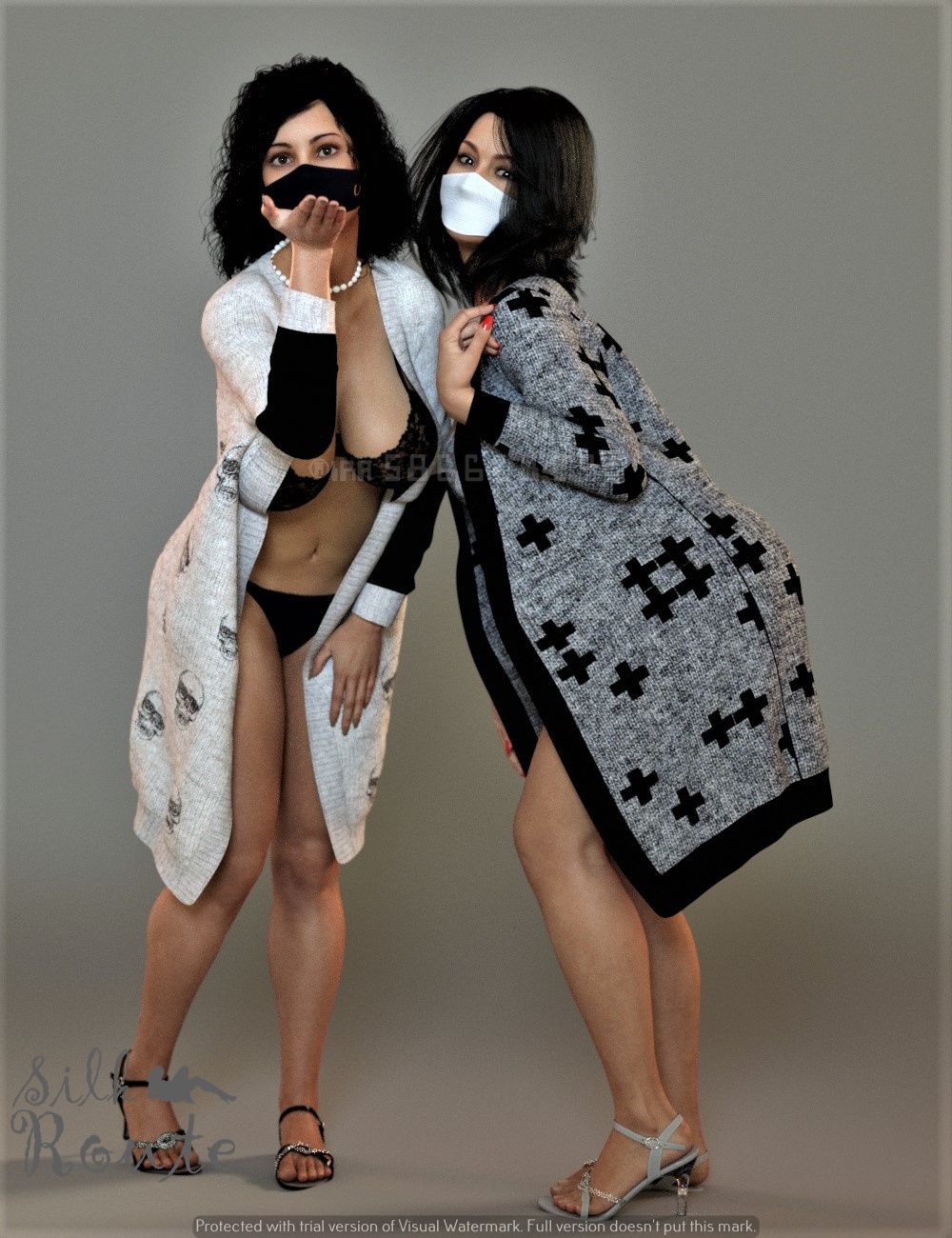 Artworks [Ira Raman | Silk Route] Double Trouble Pinups – page 2