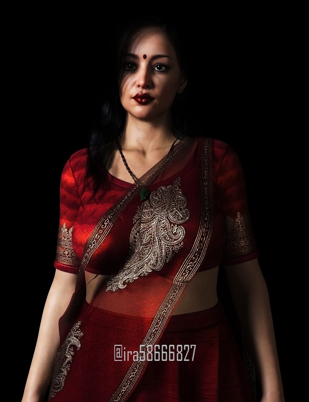 Artworks [Ira Raman | Silk Route] Rashmi – page 1