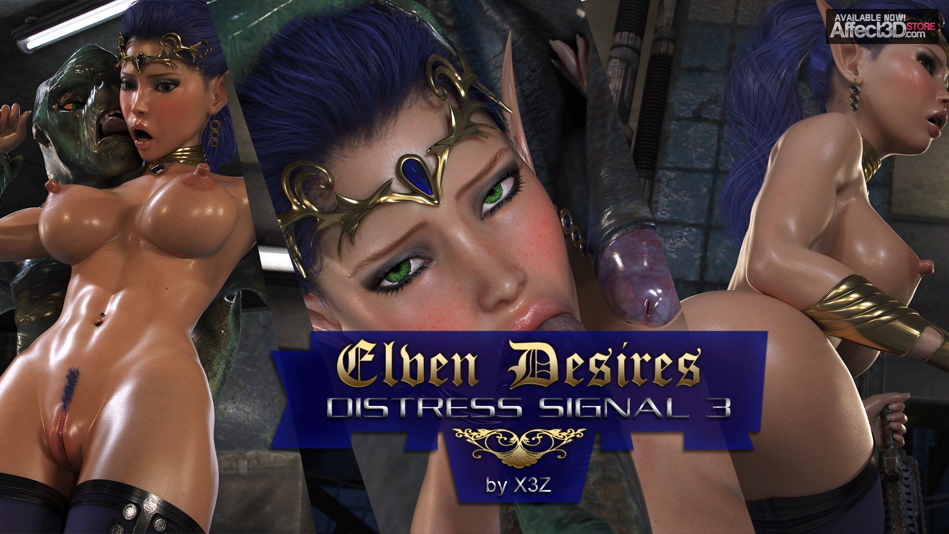 Elven Desires [Hitman X3Z] 3 . Elven Desires - Distress Signal Chapter 3 [Hitman X3Z] – page 1