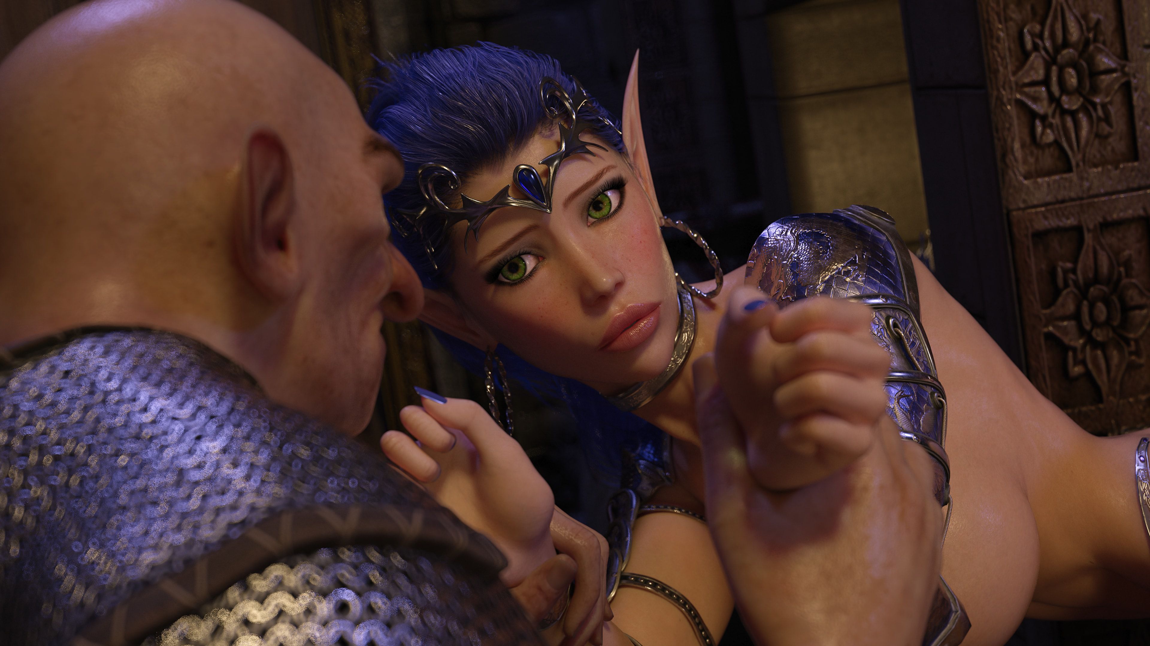 Elven Desires [Hitman X3Z] 17 . Elven Desires - Syndori's Tavern Show - Chapter 17 [Hitman X3Z] – page 28