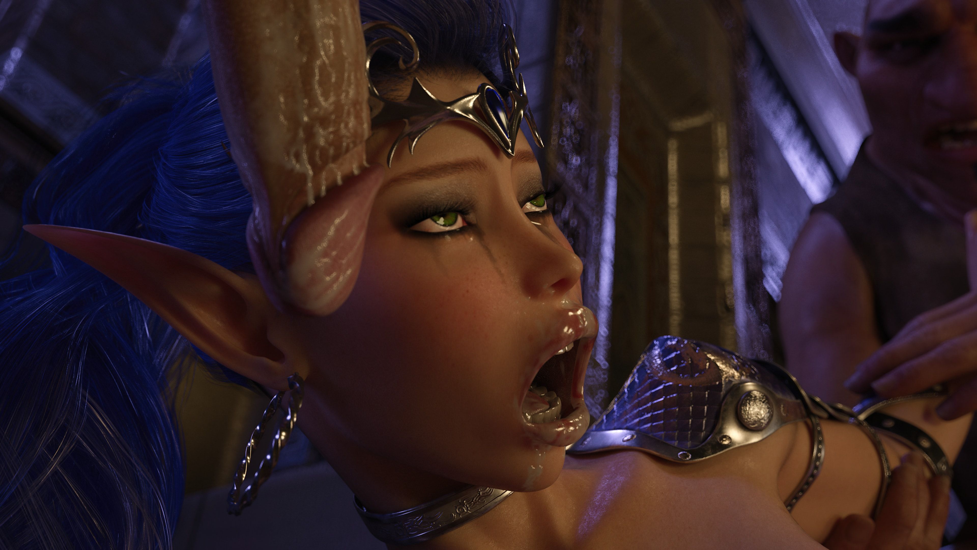 Elven Desires [Hitman X3Z] 17 . Elven Desires - Syndori's Tavern Show - Chapter 17 [Hitman X3Z] – page 73