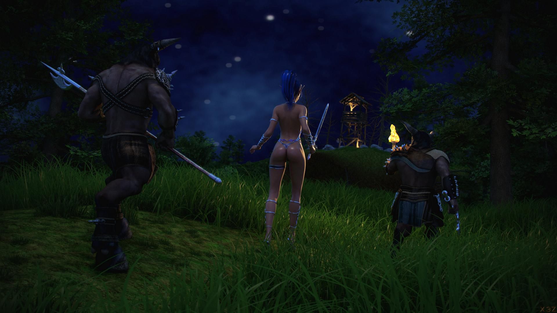 Elven Desires [Hitman X3Z] 14 . Elven Desires - Lost Innocence Chapter 2 [Hitman X3Z] – page 28