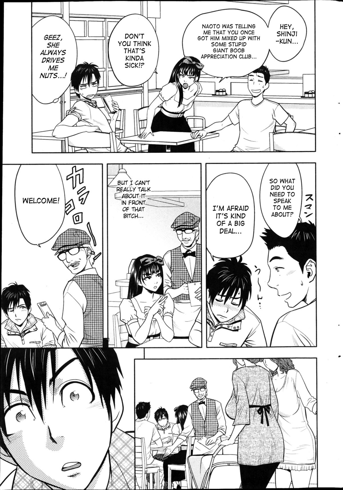 Twin MILF [Tatsunami Youtoku] 2 . Twin MILF - The MILFs Were Twins - Chapter 2 [Tatsunami Youtoku] – page 3