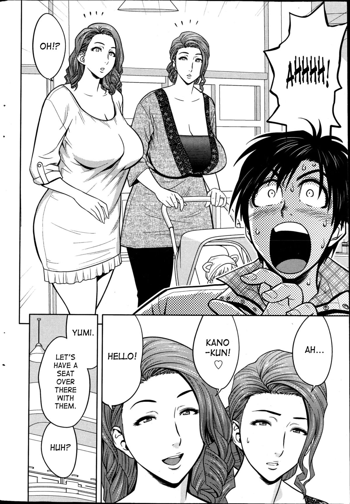 Twin MILF [Tatsunami Youtoku] 2 . Twin MILF - The MILFs Were Twins - Chapter 2 [Tatsunami Youtoku] – page 4