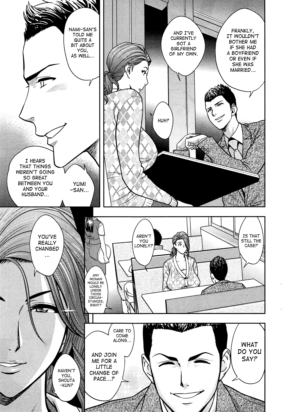 Twin MILF [Tatsunami Youtoku] 13 . Twin MILF - Don't You Touch My Woman - Chapter 13 [Tatsunami Youtoku] – page 9