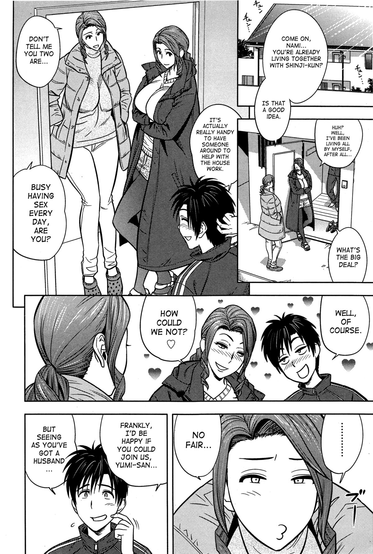 Twin MILF [Tatsunami Youtoku] 14 . Twin MILF - Double The Fun - Chapter 14 [Tatsunami Youtoku] – page 2