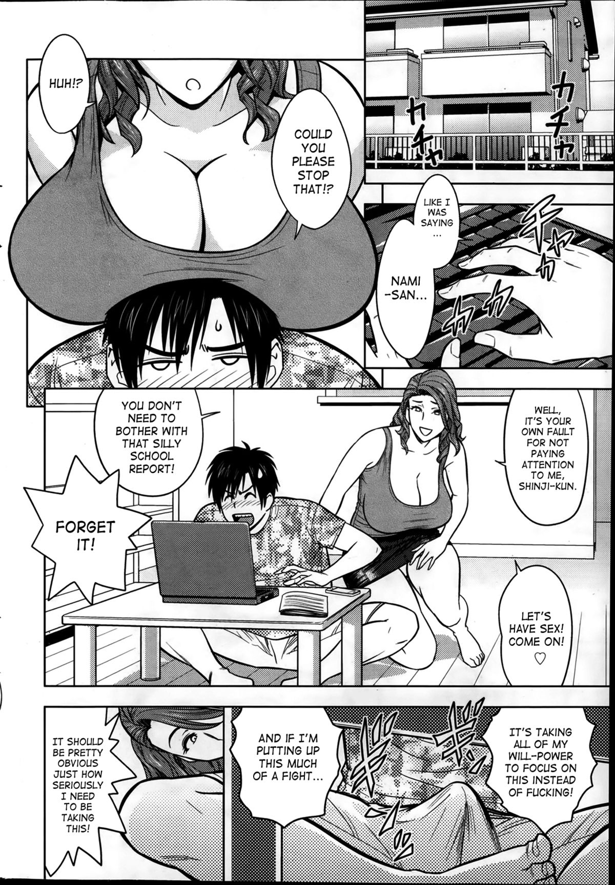Twin MILF [Tatsunami Youtoku] 8 . Twin MILF - Nami's Past And Smart Play - Chapter 8 [Tatsunami Youtoku] – page 2